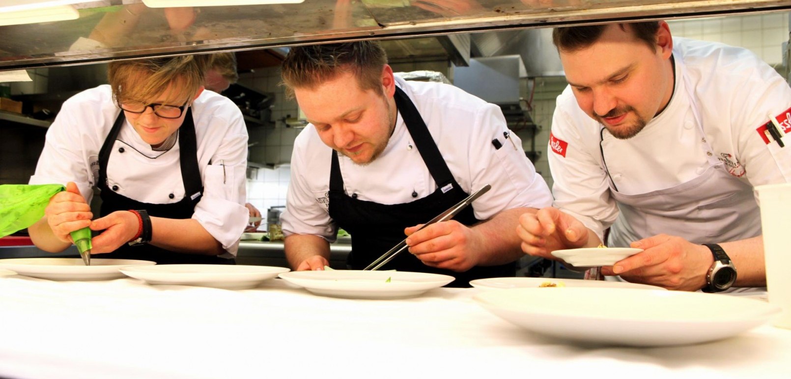 Köche anrichten